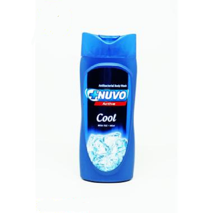 Nuvo Body Wash Active Cool Mint Botol 250ml